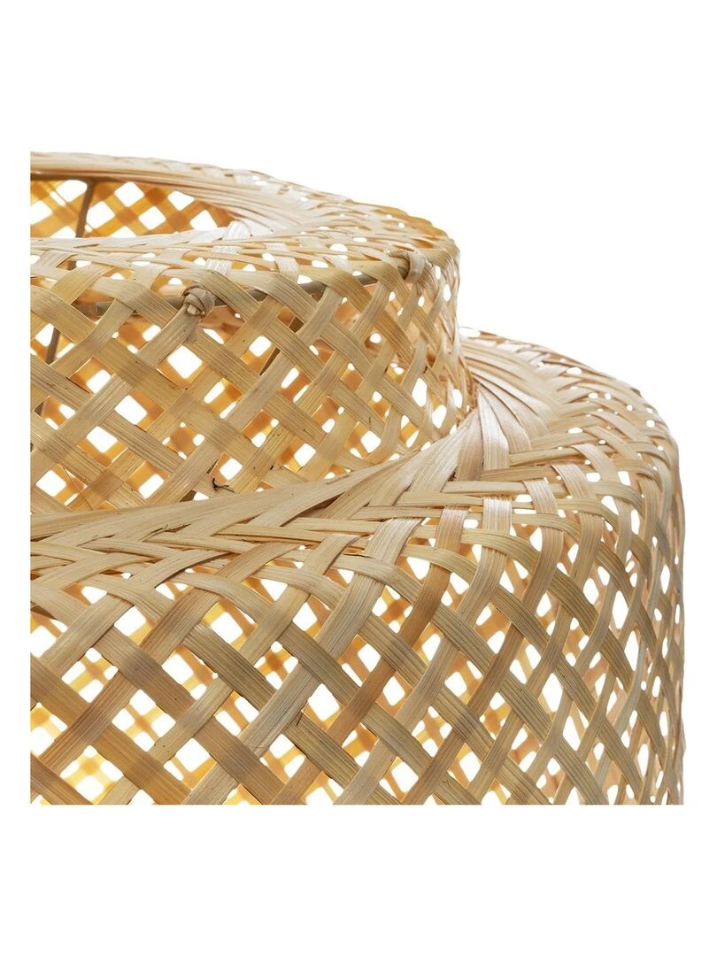 Suspension bambou Liby naturel D40   Beige
