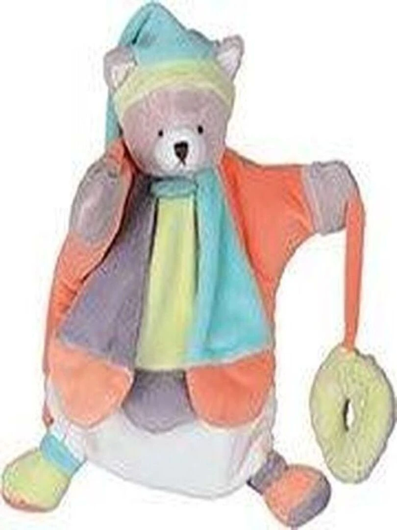 doudou Doudou et compagnie Chat Vert peche menthe DC2385 Les Collector Marionnette Vert