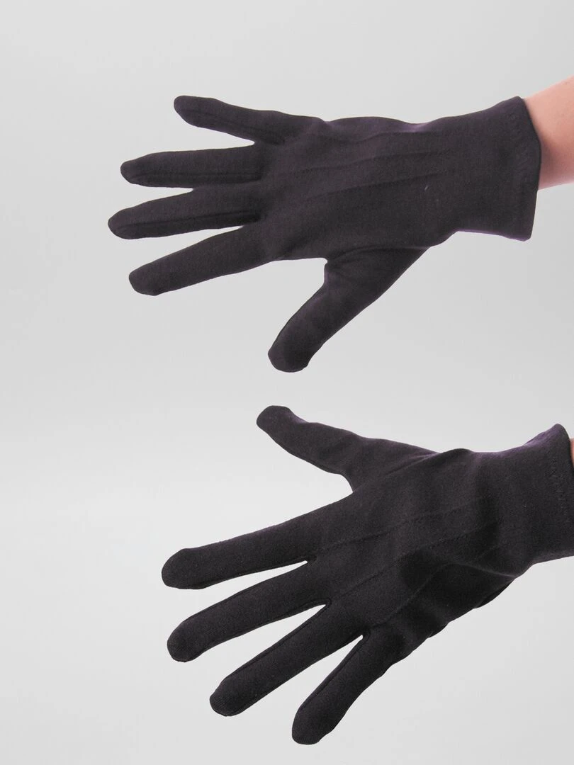 Paire de gants courts noir