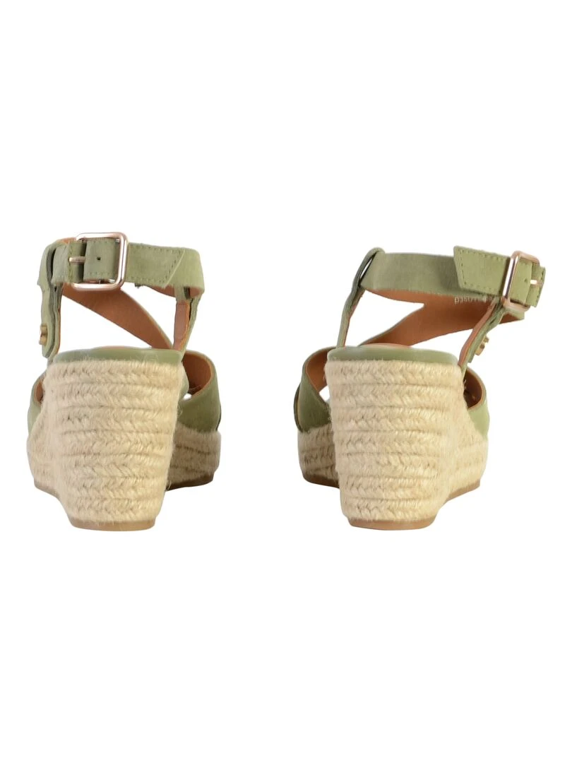 Sandales Compensées Geox Panarea   Vert