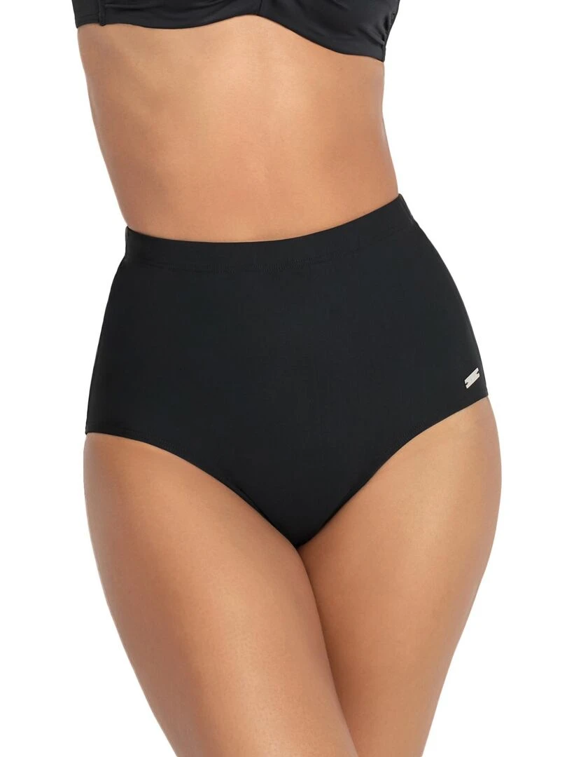 Bas maillot culotte de bain amincissante Heidi Noir