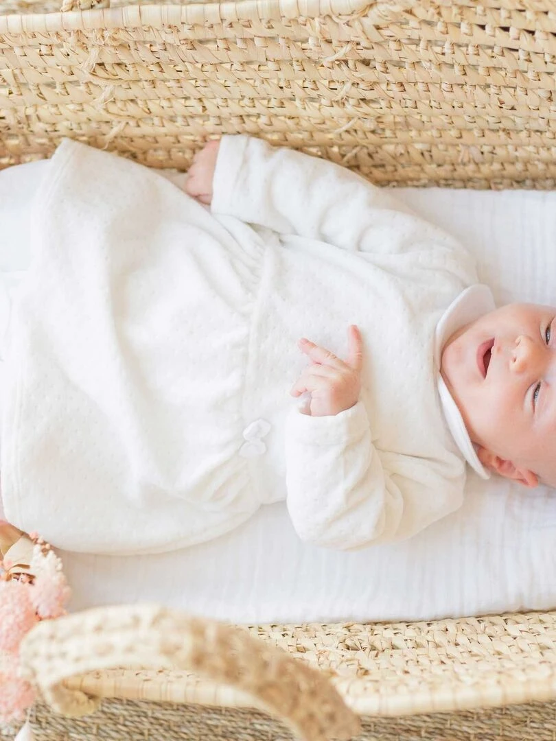 Pyjama Bébé Kinousses Ecru