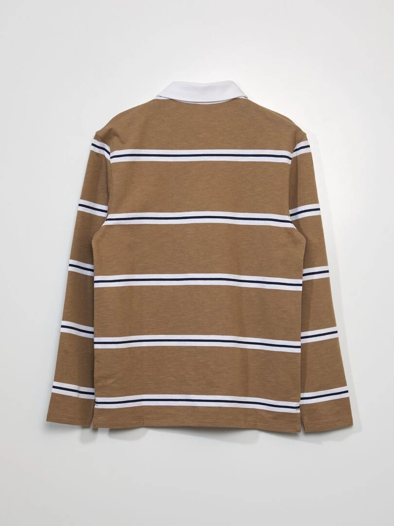 Polo en jersey   Beige