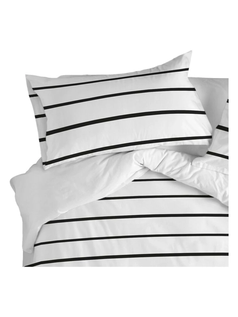 Taie d'oreiller Blush "Happyfriday"   Blanc