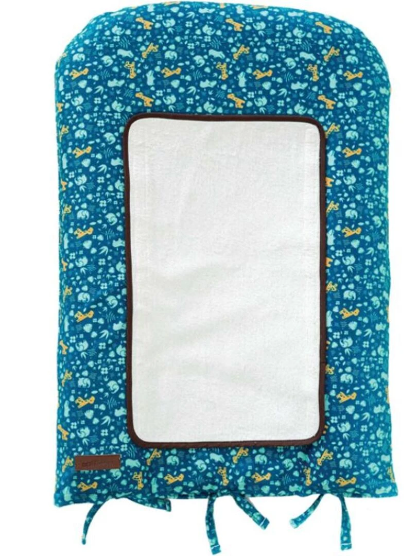 Matelas à langer + 2 carrés éponges Zanimo (50 x 75 cm) Bleu