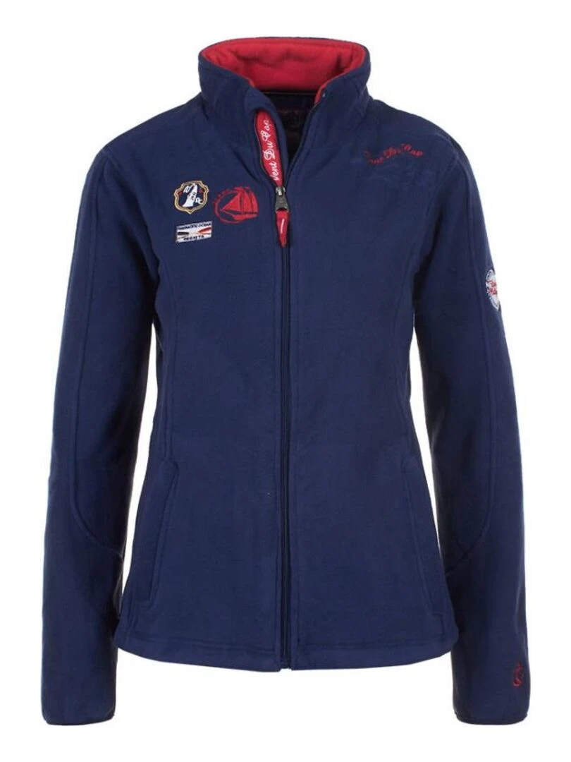 Blouson polaire femme ASPOY Bleu marine