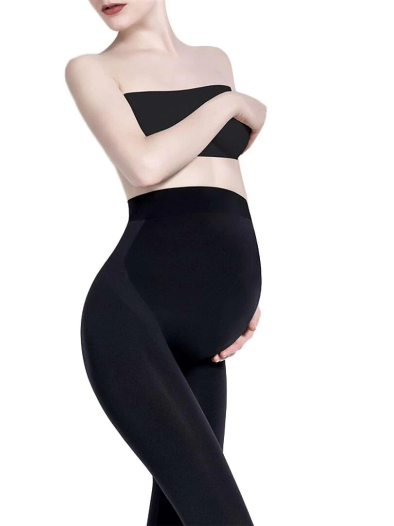 Giulia meegroeiende zwangerschapslegging kleur zwart maat L/XL Noir