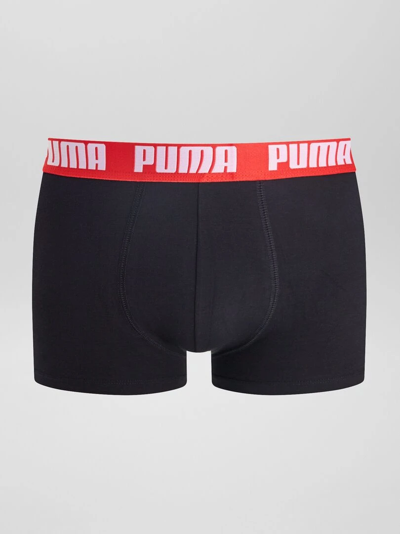 Boxers 'Puma' Lot de 4 Rouge/gris/noir