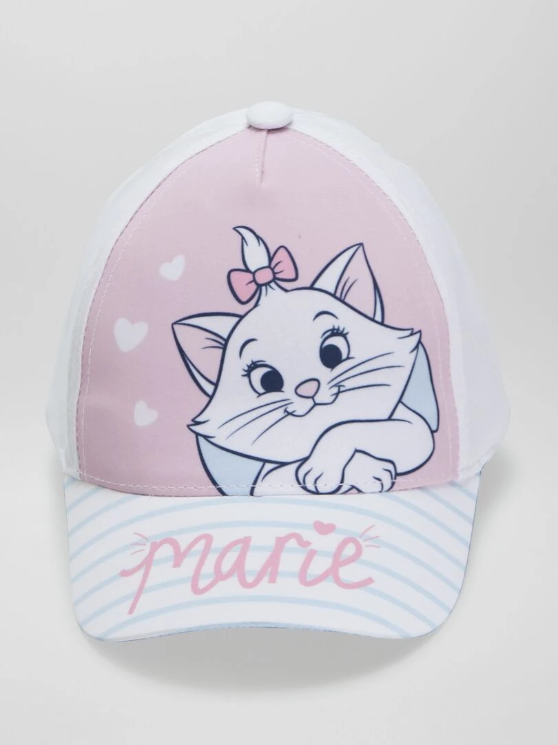 Casquette en toile 'Les Aristochats' blanc