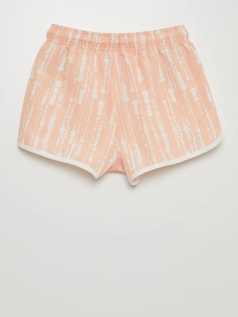 Short de bain Blanc