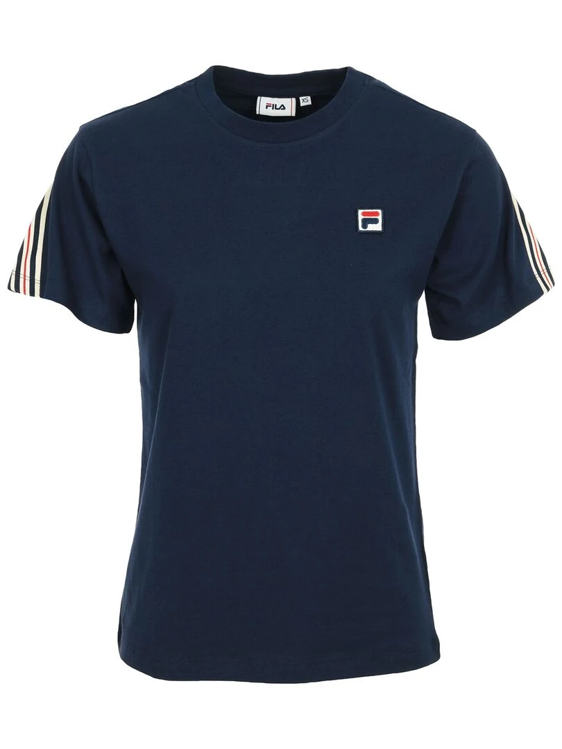 T shirt Fila Rosalia Cropped Tee Bleu marine