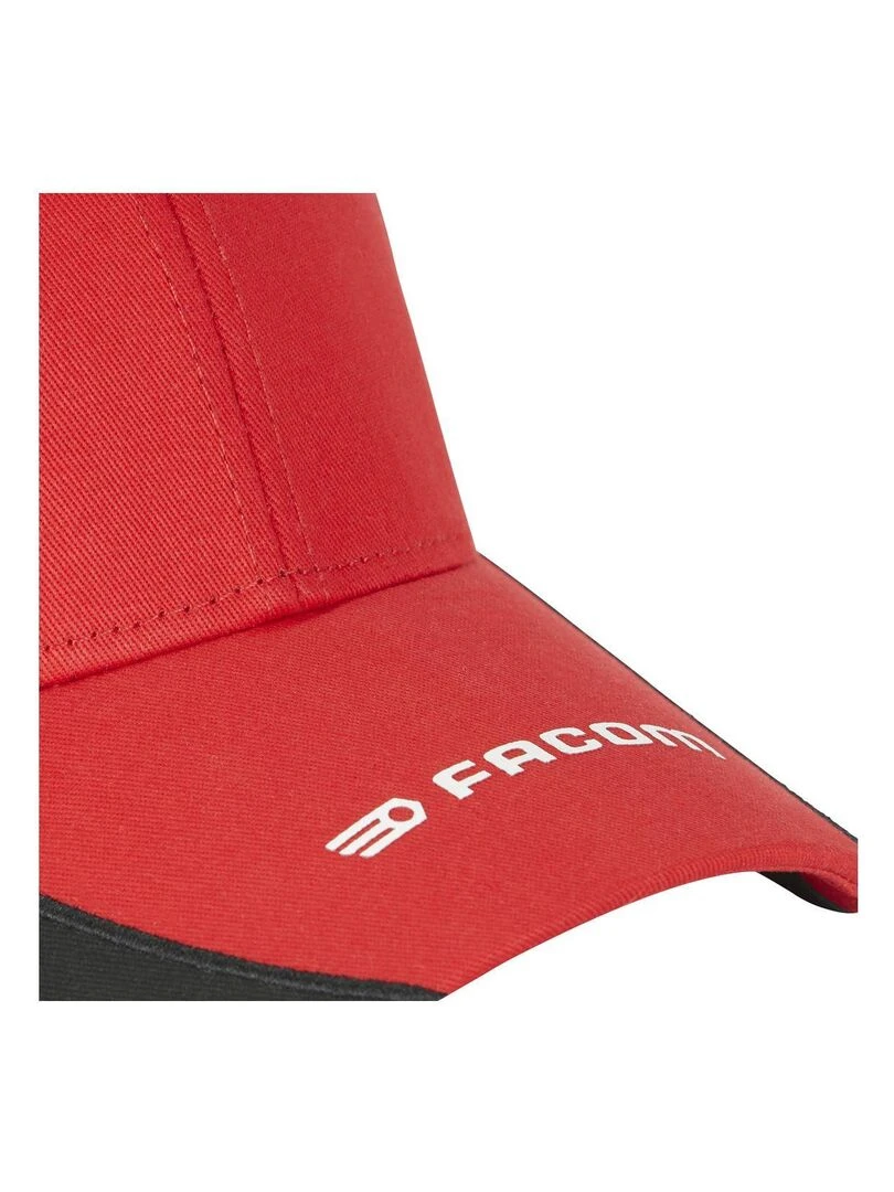 Casquette active avec coutures renforcées ajustable Facom   Rouge