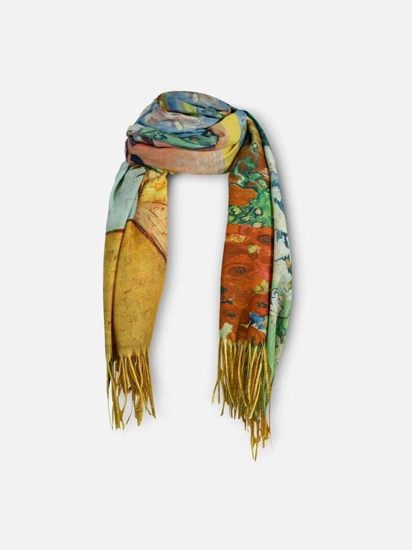 Echarpe "Tournesol" Van Gogh Kebello   Jaune