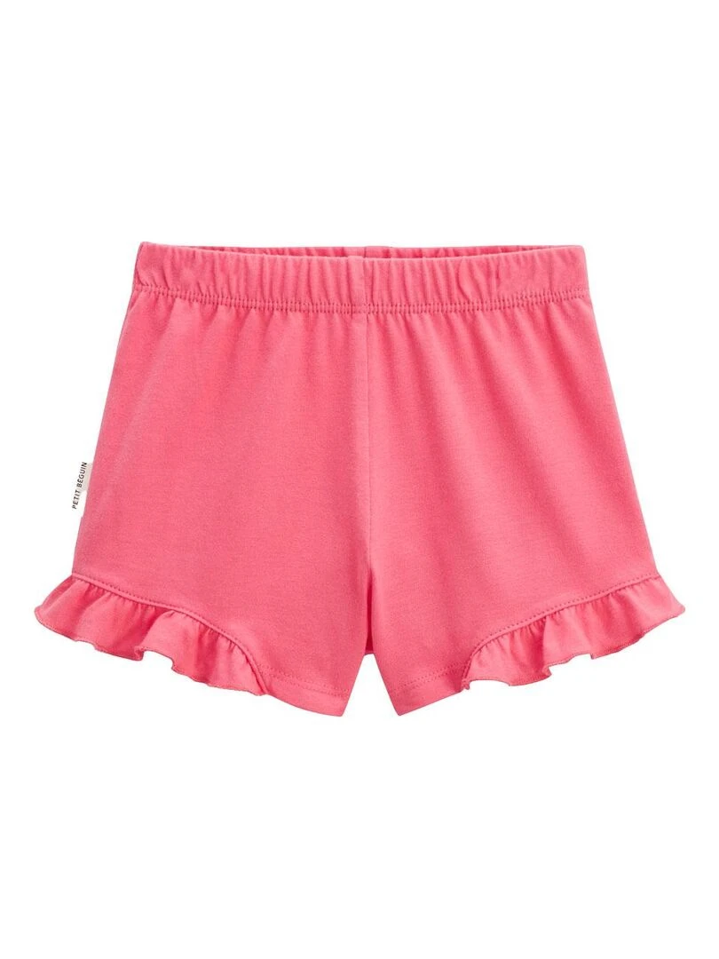 Pyjama enfant manches courtes Haapiti   Rose