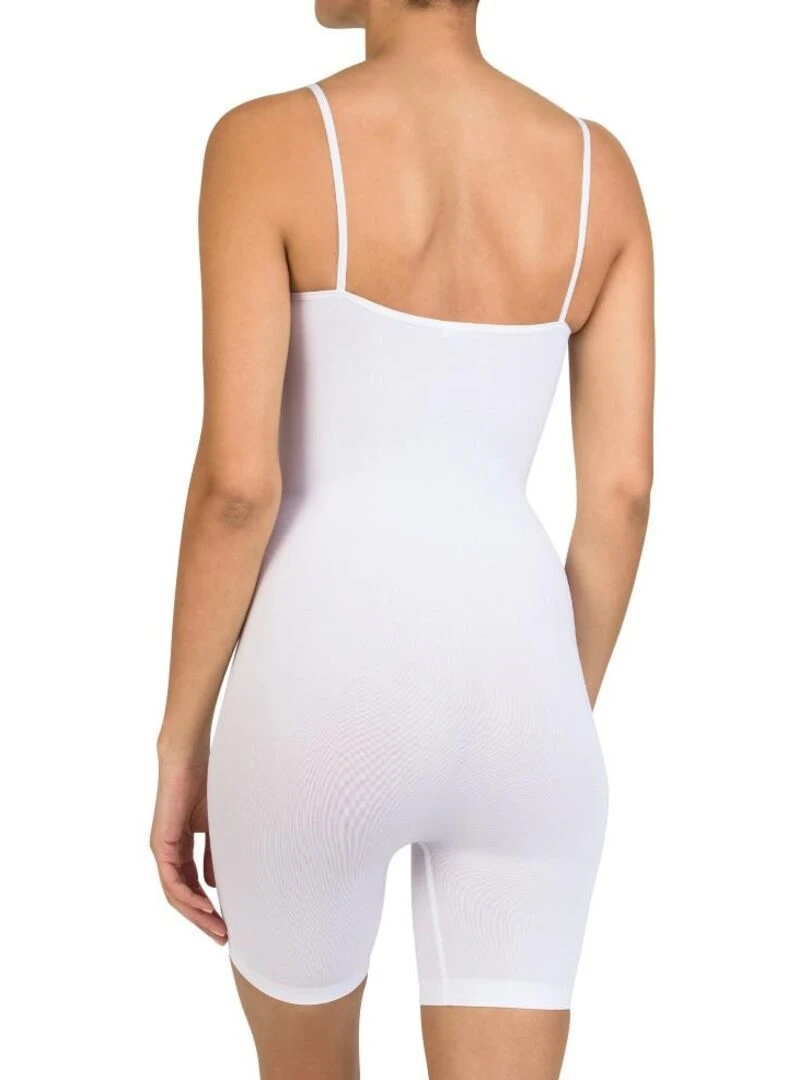 Combi short amincissante So Slim   Blanc