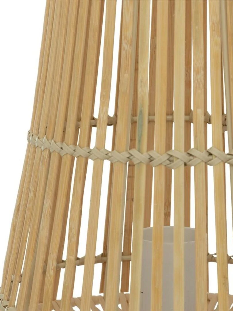 Lampe bambou Mahe naturel H38 Beige
