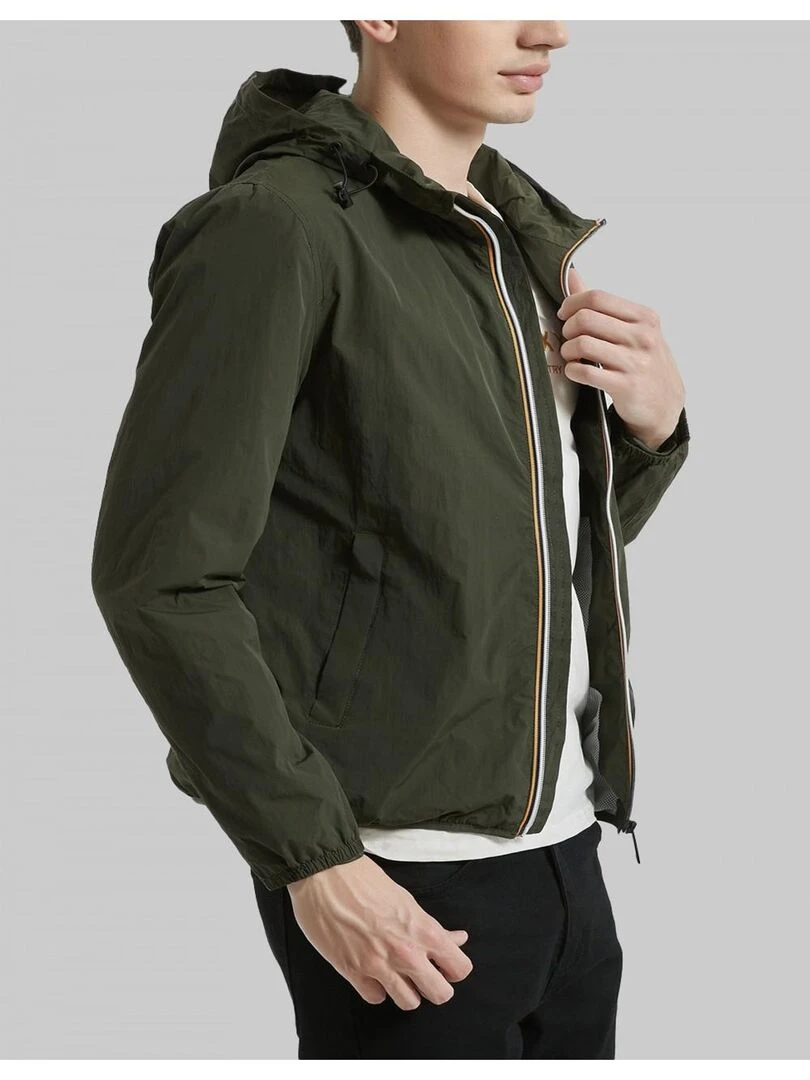 Blouson a Capuche Kebello Vert