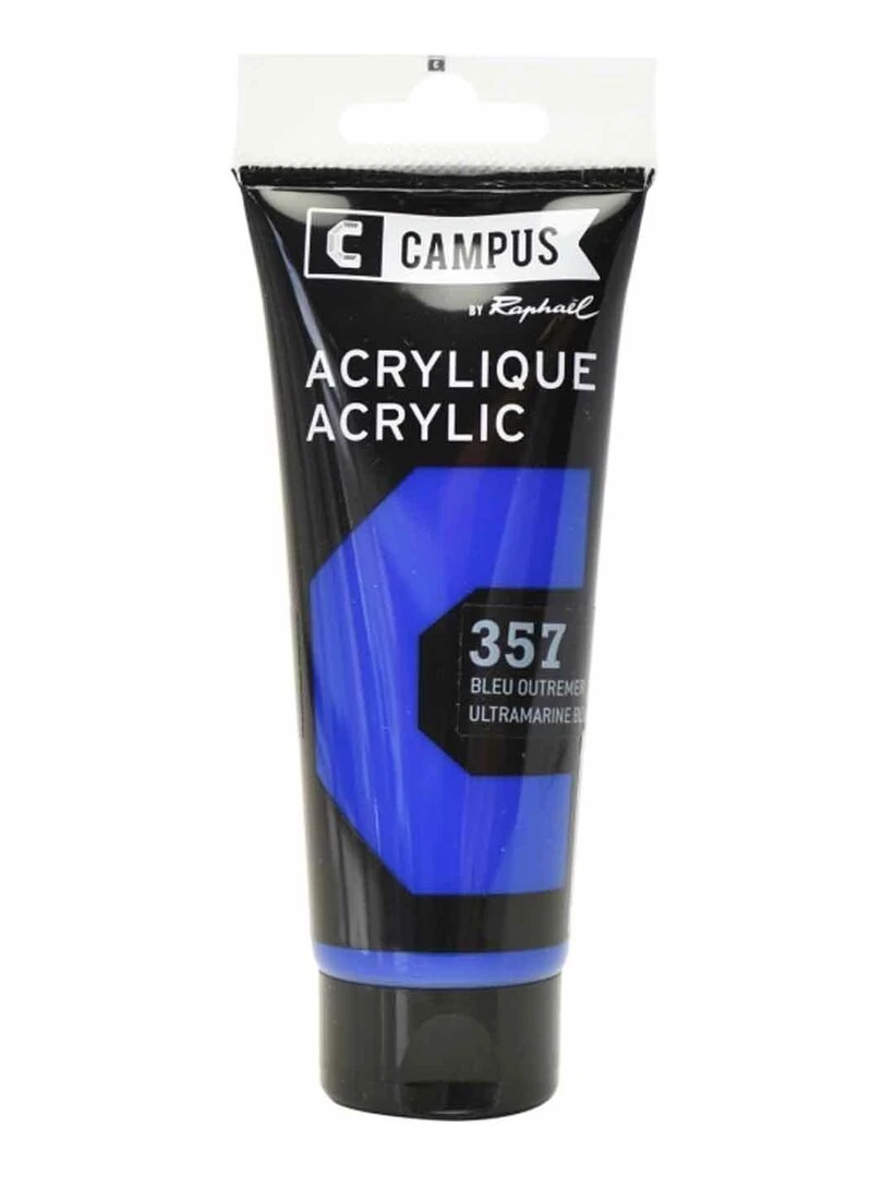 Peinture acrylique 100 ml   Bleu Outremer n°357   N/A