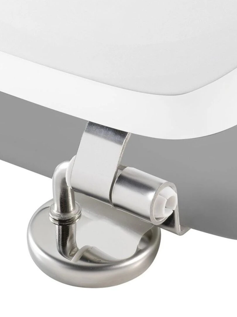 Abattant WC MDF charnières métal Zenitude   Gris