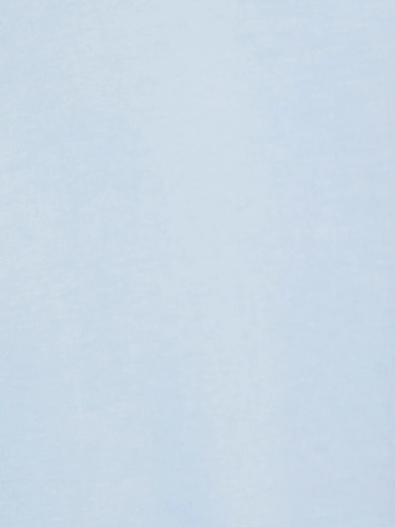 Tee shirt imprimé détails brodés.   Damart   Bleu gris