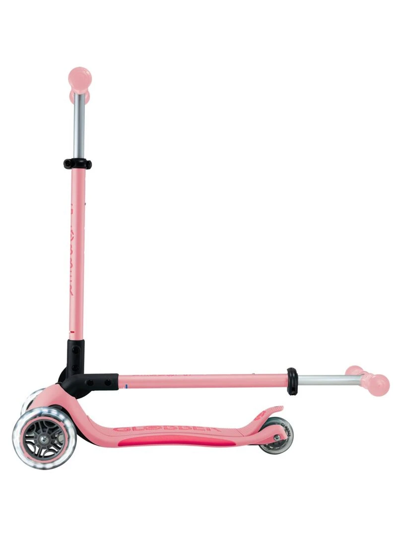 Trottinette PRIMO PLIABLE PLUS LIGHTS   Rose