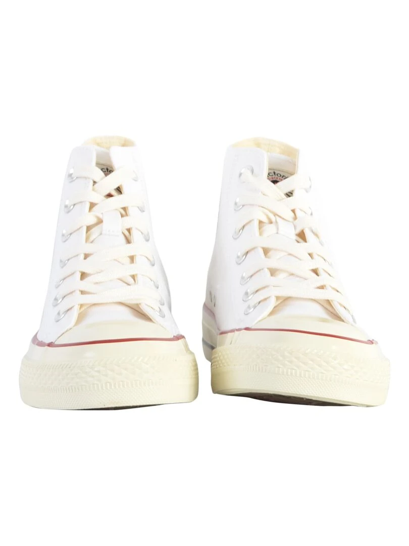 Basket à Lacets Victoria   Blanc