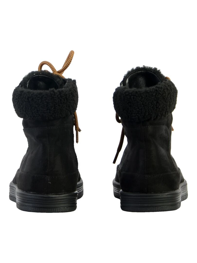 Boots à Lacets The Divine Factory   Noir