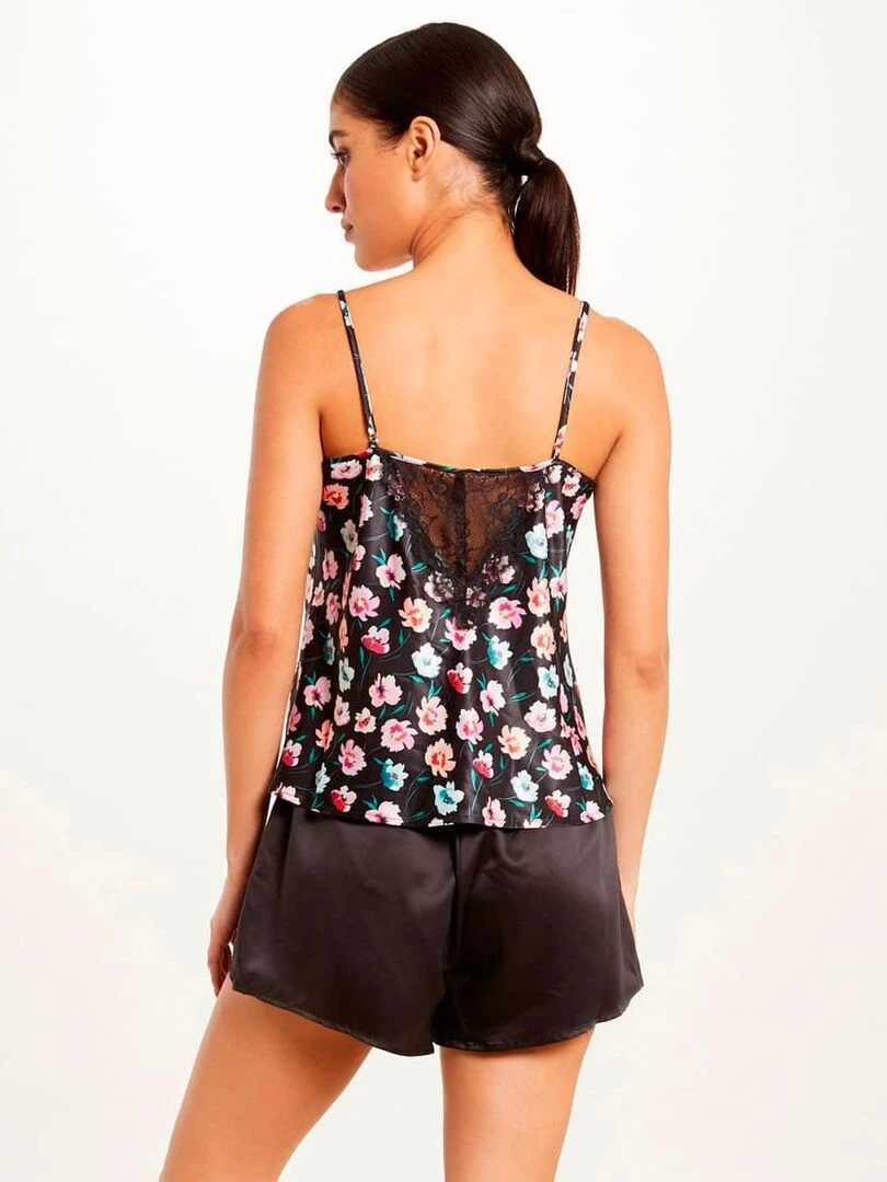 Top short FANNY   Morgan Lingerie   Noir