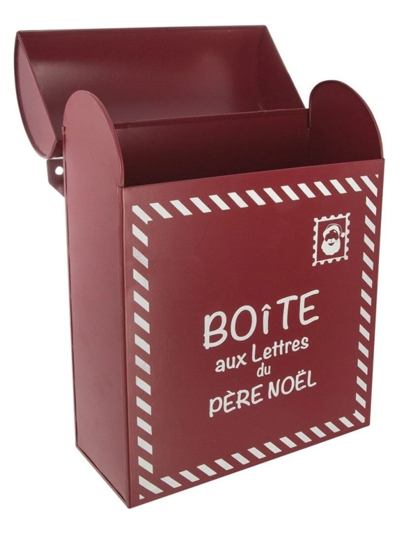 Boite aux lettres du père Noël Rouge