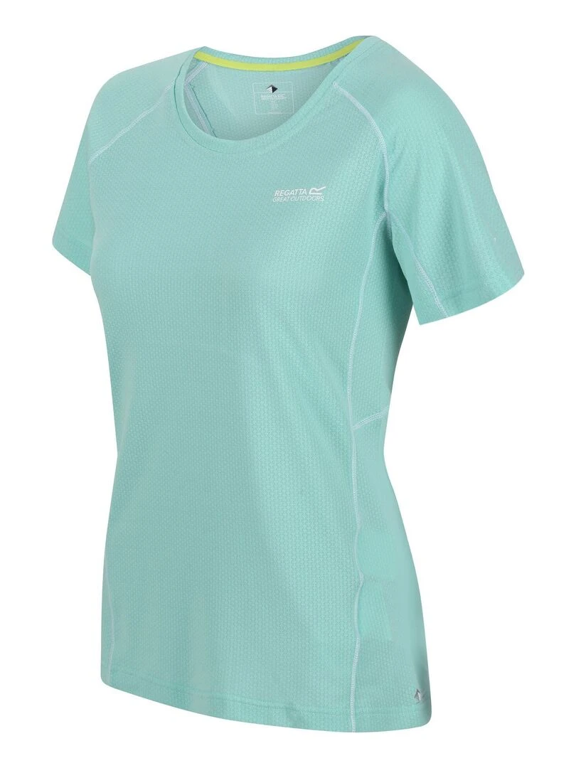 Regatta   T shirt DEVOTE   Bleu turquoise