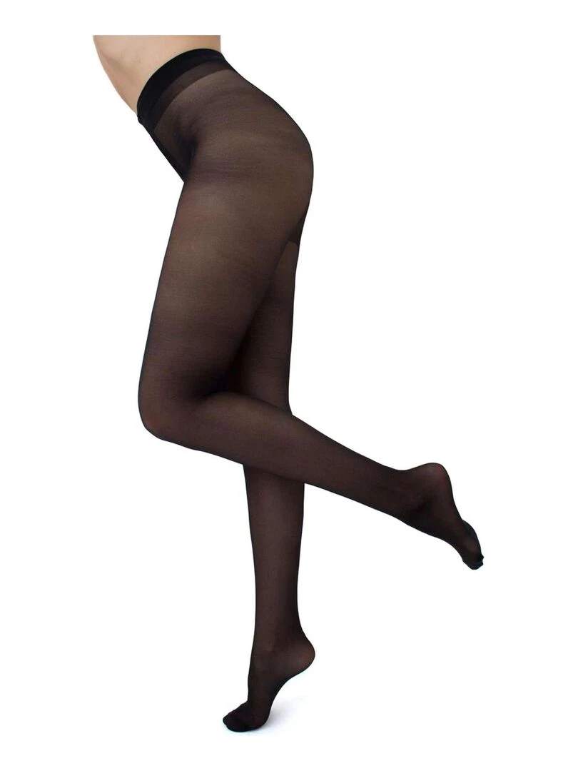Giulia Infinity Collants 40den classiques (Multipack) Noir L Noir