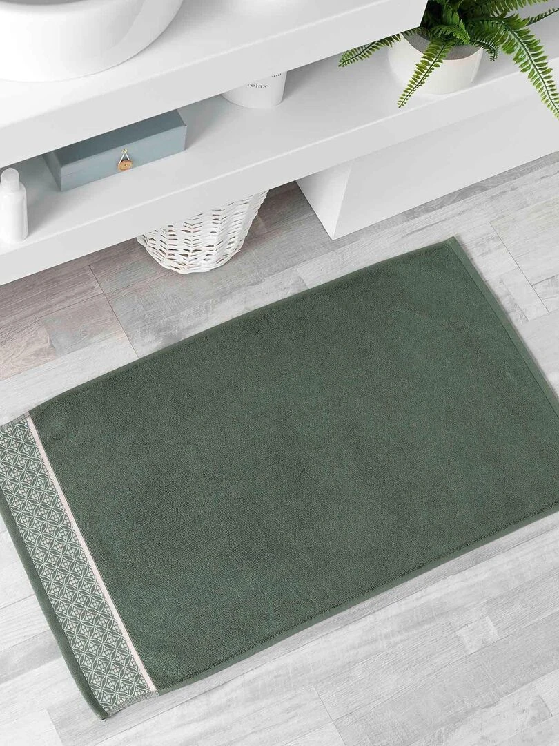 Tapis de bain éponge Collection Art Chic Beline Kaki