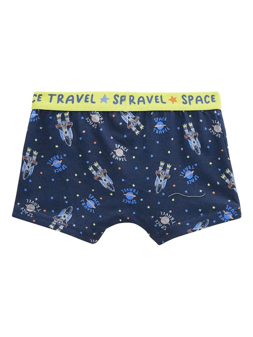 Lot de 2 boxers garçon Tobby   Bleu