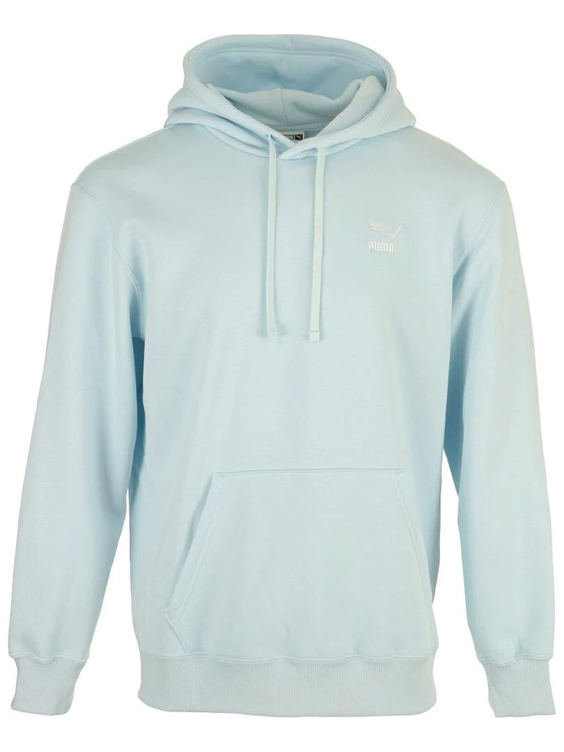 Sweat PUMA Fd Cla Slogo Hdy Fl Bleu clair