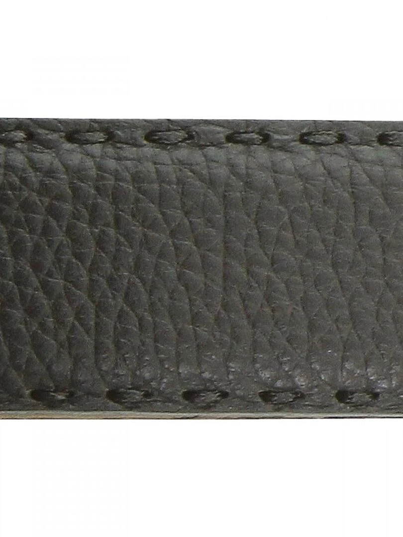 Ceinture en cuir BUFFLE Marron