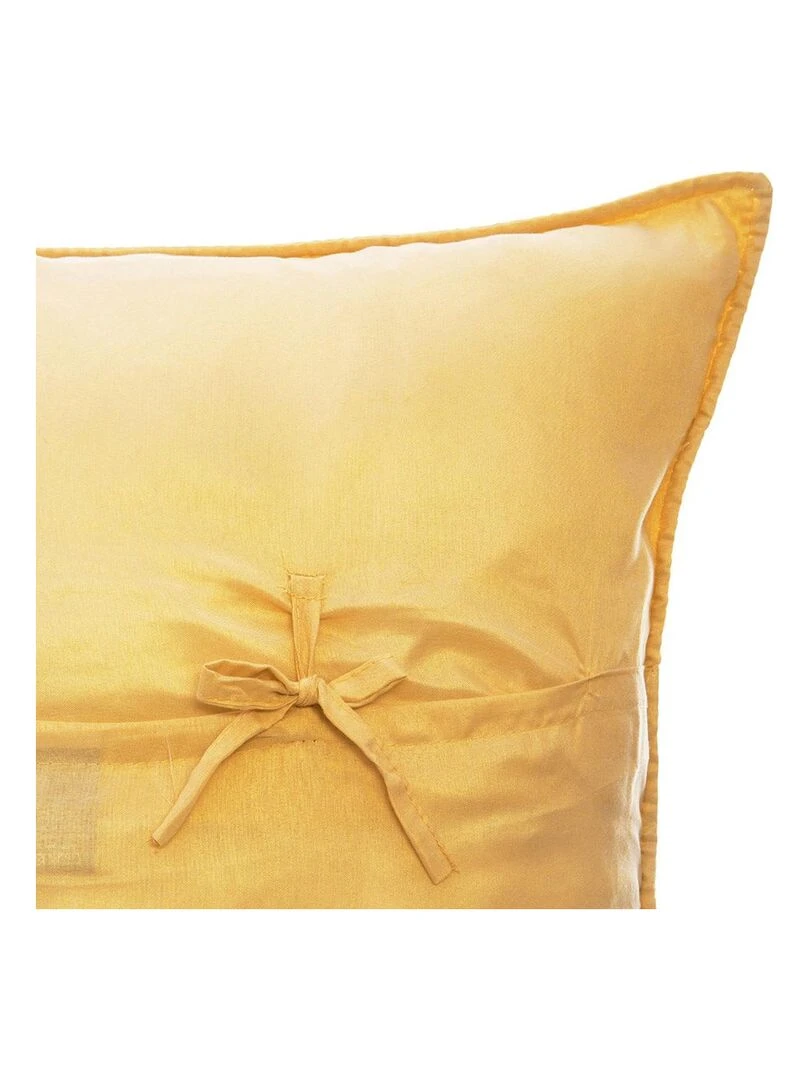 Dessus de lit 240x260 Dolce ocre + 2 taies   Jaune