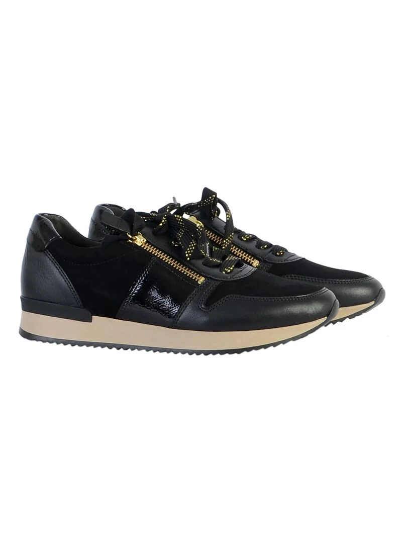 Basket Cuir Gabor 73.420   Noir