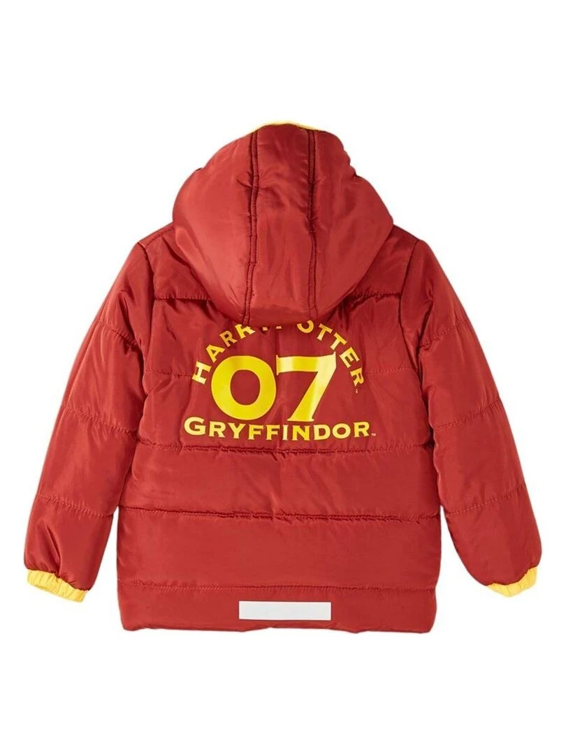 Harry Potter Parka garçon imprimé Harry Potter Bordeaux