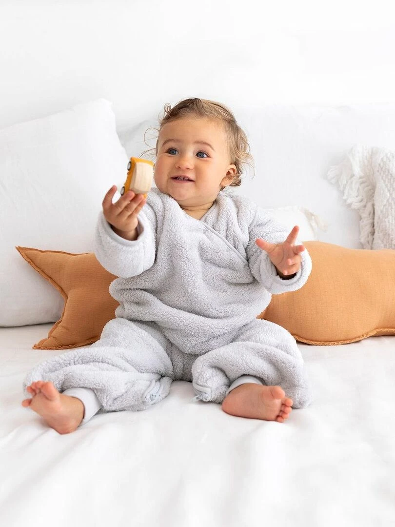 Bemini Gigoteuse  jambes séparables Pady jersey et jersey   Gris foncé