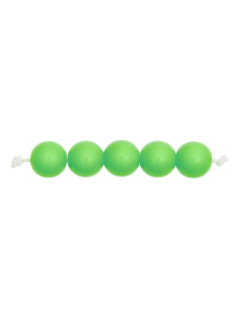 24 Perles rondes 10 mm vert N/A