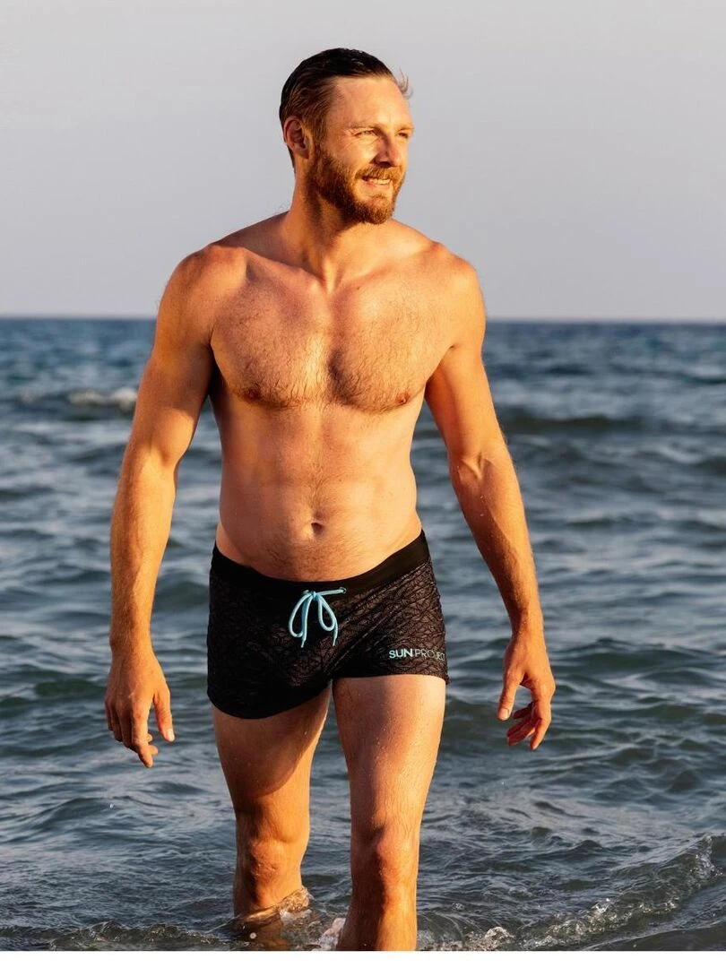 Boxer de bain piscine Marco   Noir