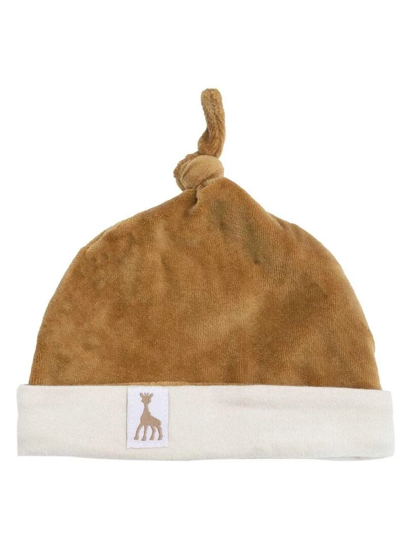 Bonnet naissance Marron clair