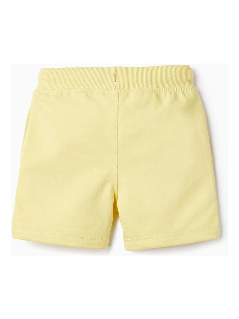 Short en Coton pour Bébé Garçon Jaune