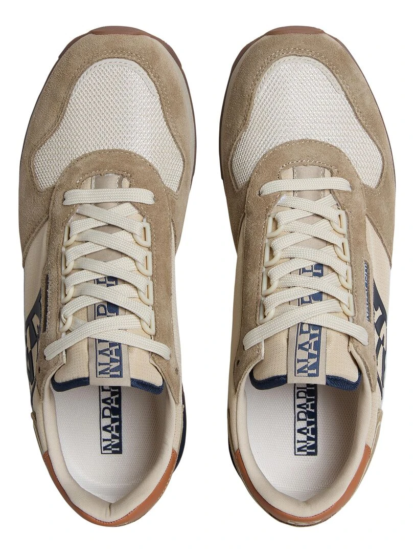 Basket Cuir Napapijri Virtus   Beige