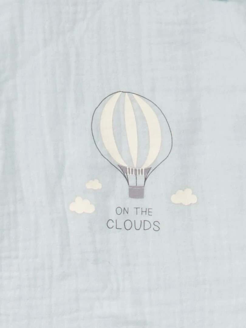 Gigoteuse légère sans manches   Bleu