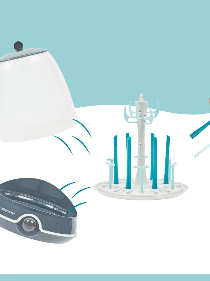 Stérilisateur Vapeur turbo Steam(+) Babymoov   Bleu