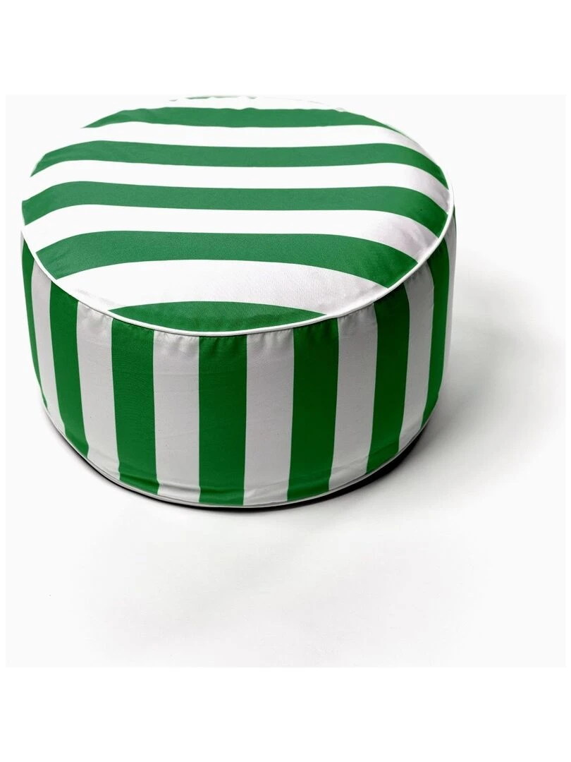 Pouf gonflable 'SUMMER STRIPES' 'TODAY' Vert
