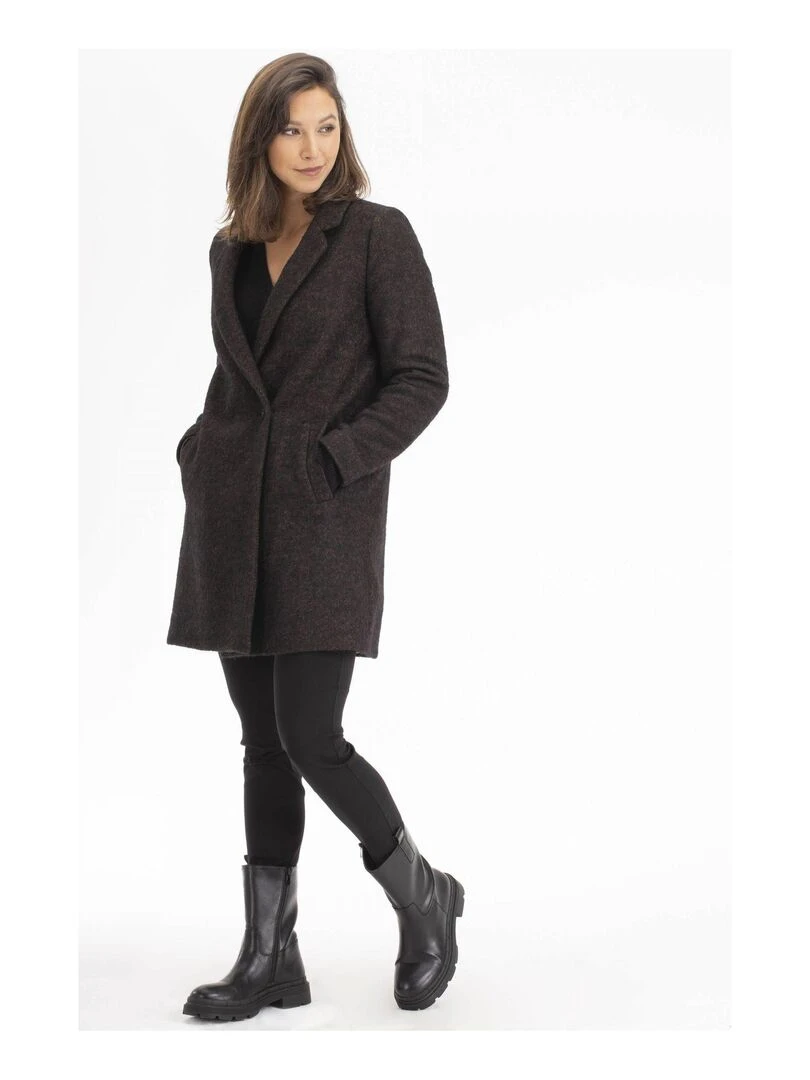 Manteau  MELISSA   Gérard Pasquier   Marron