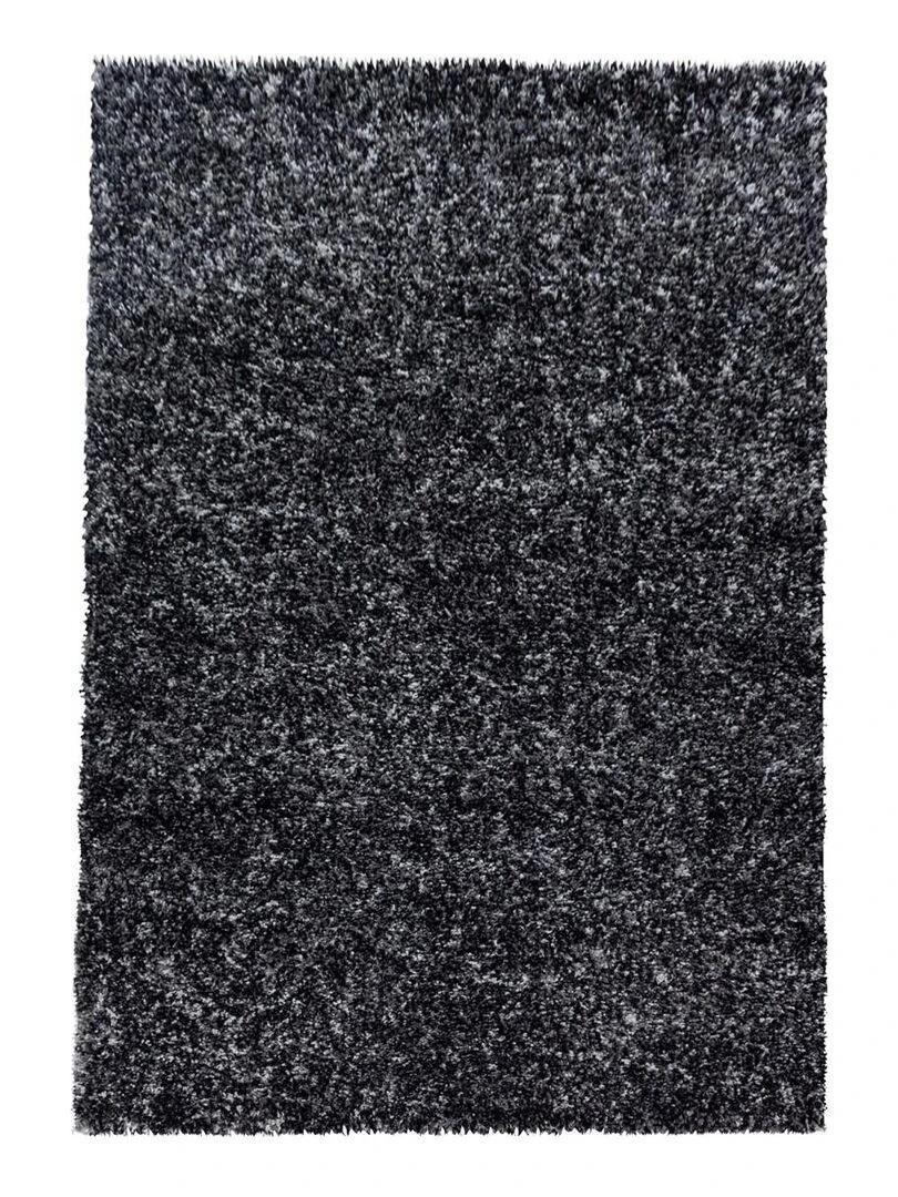 Tapis shaggy UNI D OEKO TEX® Noir