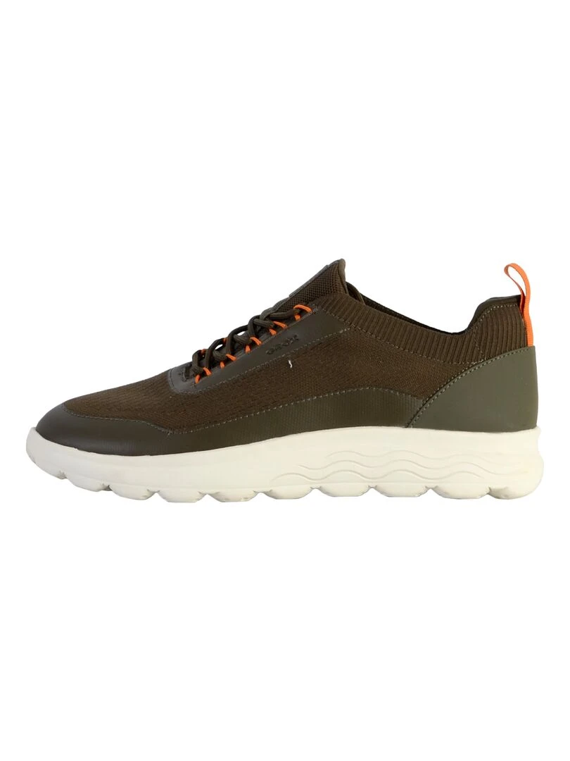 Basket à Lacets Geox U Spherica A Knitted Vert